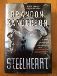Image 1 of Brandon Sanderson "Steelheart (The Reckoners, Book 1)" Hardcover #FIRST EDITION#