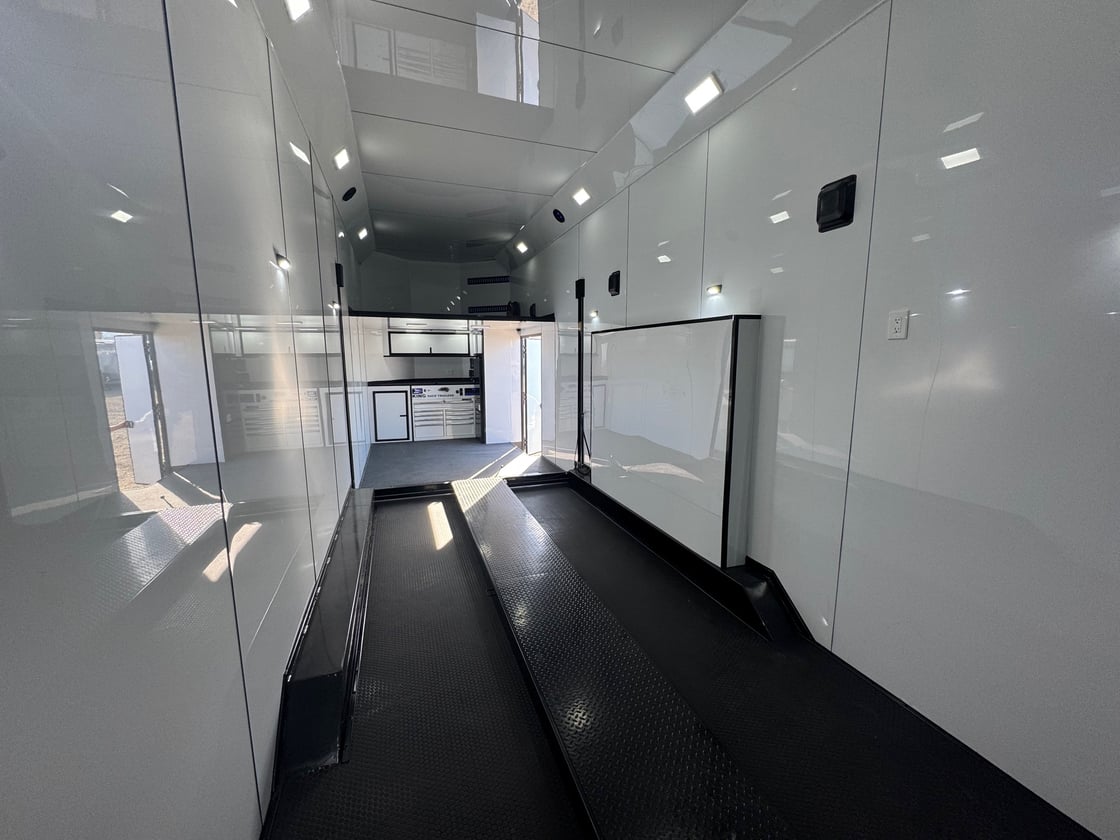 Image of 30'x106''x13.5' Stacker trailer