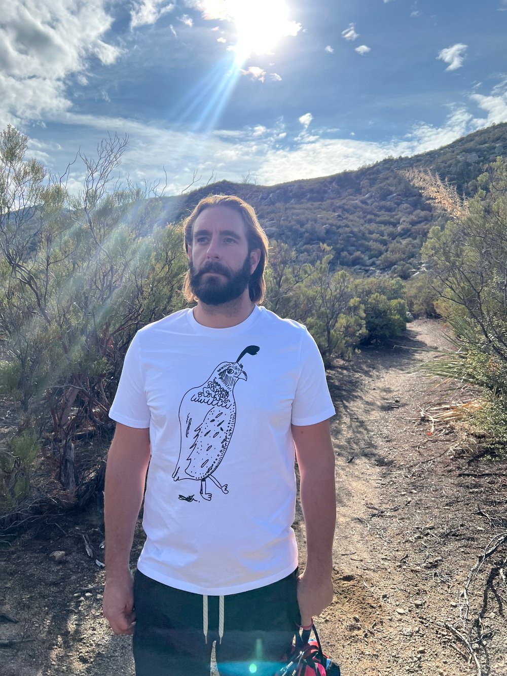 QUAIL PARTY -  Unisex organic cotton t-shirt