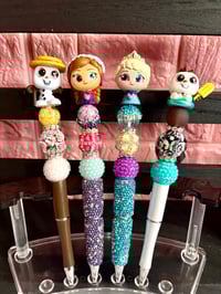 Image 1 of Frozen Beaded pen Collection ❄️✨