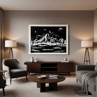 Image 1 of Silent Peaks - art print