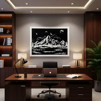 Image 2 of Silent Peaks - art print