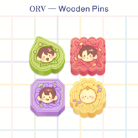 Image 1 of ORV - Mooncake Wooden Pin Set