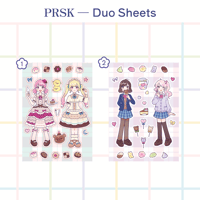 PRSK - Duo Sticker Sheets