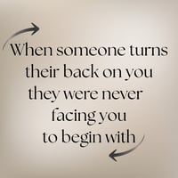 Image 2 of Turn Their Back - Inspired Spaces Wall Decal 