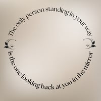 Image 2 of In Your Way - Inspired Spaces Wall Decal 