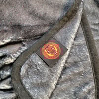 Image 8 of Custom designed Layne Staley Tribute Blanket in green 