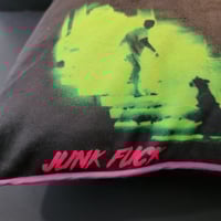 Image 4 of Custom-designed Layne Staley Tribute Throw Pillow GREEN 