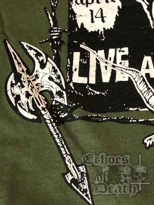 BESTIAL WARLUST - OFFICIAL T-SHIRT - '95 LIVE ASSAULT