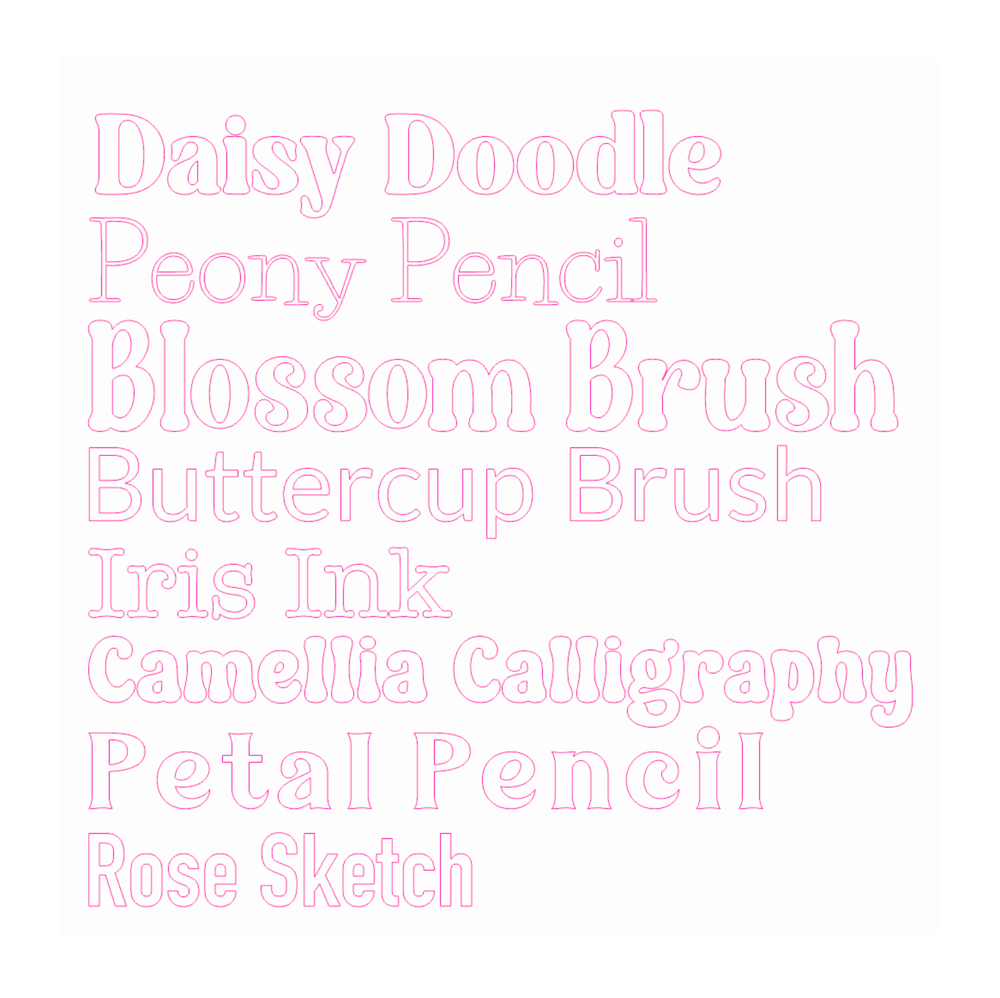 Image of Metallic First and Last Name