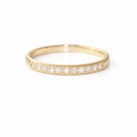 Image 1 of Deco Pave Band Ring