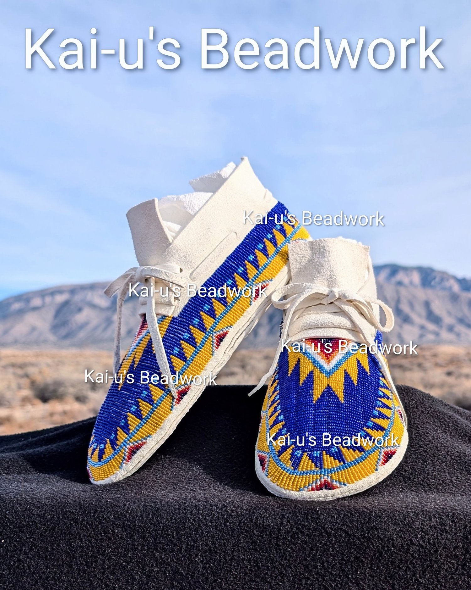 Image of "Sky" Moccasins