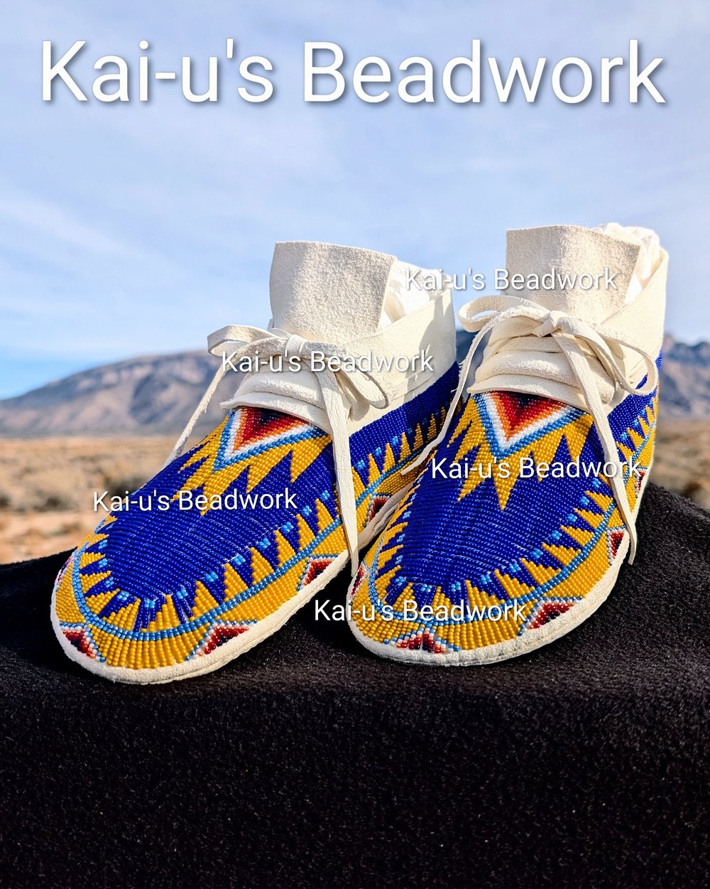 Image of "Sky" Moccasins