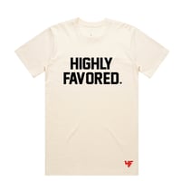 HF WORD CREAM TEE