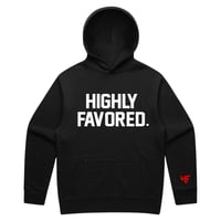HF WORD BLK HOODIE