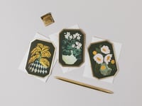 Image 2 of ANEMONE BOTANICAL DIE CUT MINI CARD