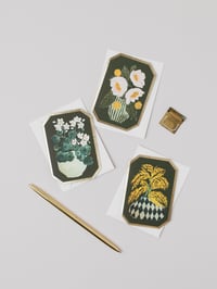 Image 3 of MIMOSA BOTANICAL DIE CUT MINI CARD