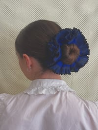 Image 1 of Navy Nancy Scrunchie 