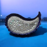 Image 2 of Blue/White Angel Wing Dish