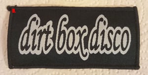 Image of Dirt Box Disco - Woven Patches (4 Designs to choose from)