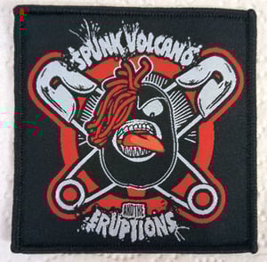 Image of Spunk Volcano & the Eruptions - Woven Patches (4 Designs)