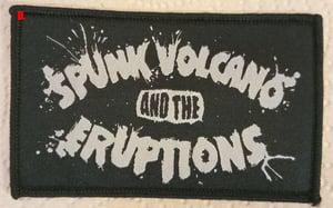 Image of Spunk Volcano & the Eruptions - Woven Patches (4 Designs)