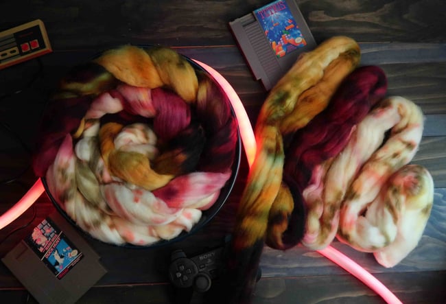 Pizza Grease Combed Top - Fine Polwarth