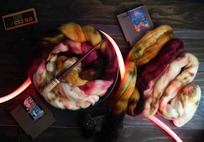 Pizza Grease Combed Top - Fine Polwarth