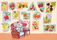 Print - The Little Traveller's House