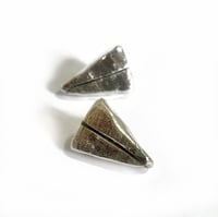 Image 3 of Tri P Line Earrings 