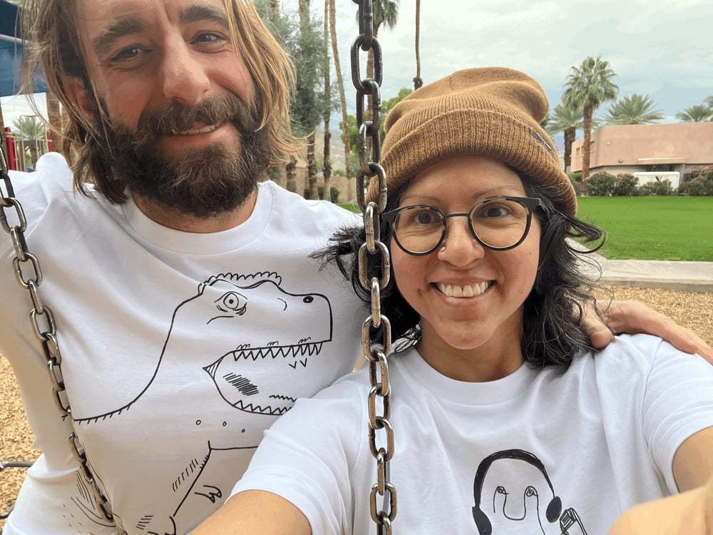 Giraffe - Unisex organic cotton t-shirt