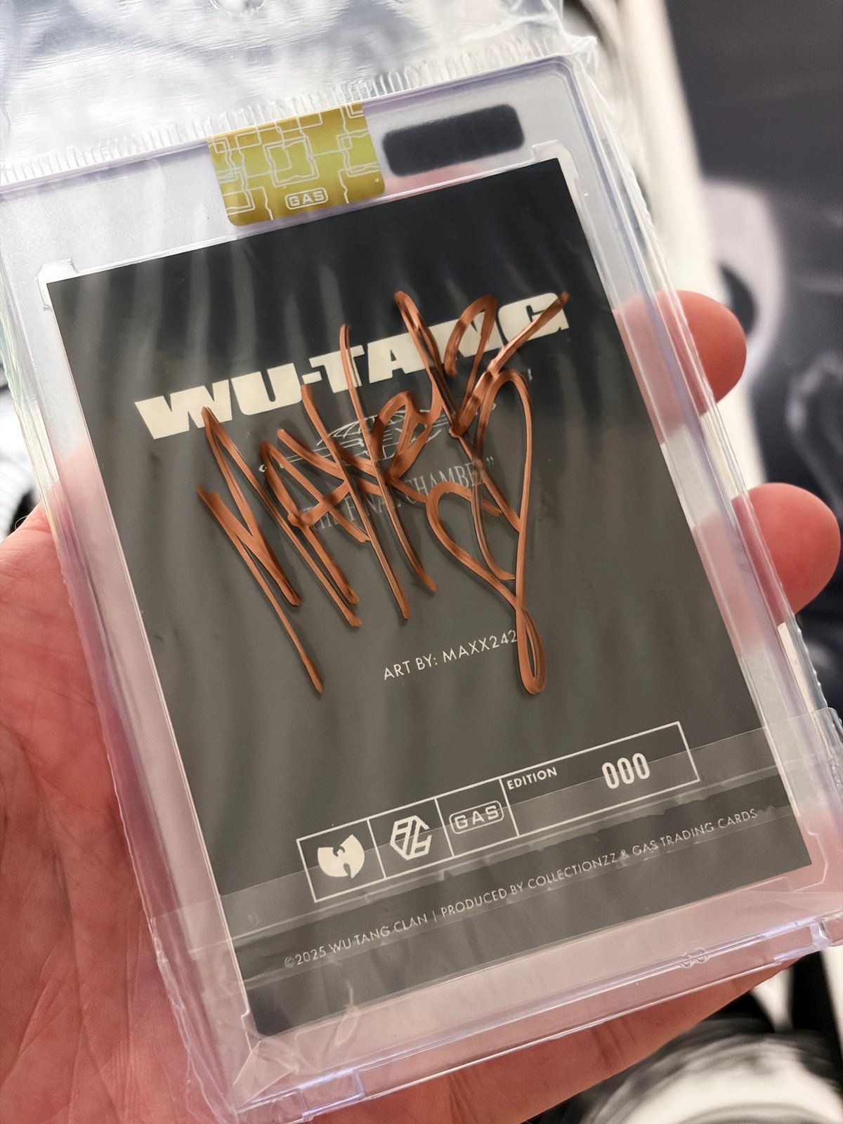 F4D Studios — Wu Tang Tampa GAS Collectors GOLD FOIL Card