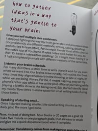 Image 2 of The Gentle Deadline: An ADHD inspired guidebook about writing and personal storytelling