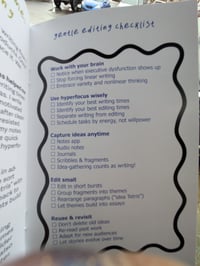 Image 4 of The Gentle Deadline: An ADHD inspired guidebook about writing and personal storytelling