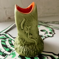 Image 2 of MAI TAI'D TIL I DIED 11 oz Tombstone Mug "Spanish Moss Green"