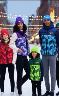 Image 1 of Hooded Puffer Vest Collection