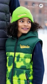 Image 4 of Hooded Puffer Vest Collection