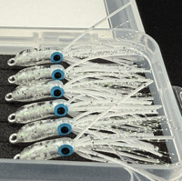 Image 1 of Speckled Glow Squid - Aqua