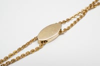 Image 8 of Victorian Slide Chain Necklace - Gold Filled
