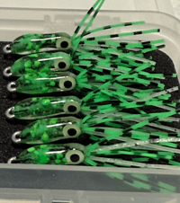 Image 1 of  Speckled Green Glow Squid 