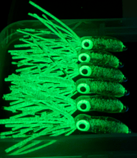 Image 2 of Metalic Green Glow Squid