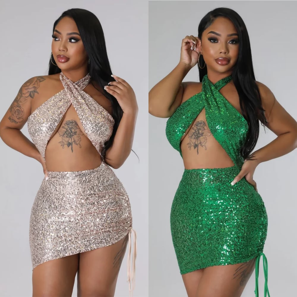 Image of KHLOE SEQUIN DRESS