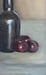 Image of Prunes et bouteille