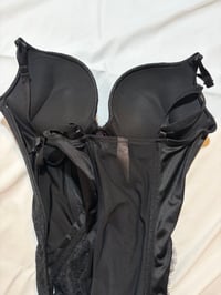 Image 3 of 2010s Victoria’s Secret black bustier top, 34B, UK Size 6-8 