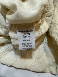 Image 4 of Vintage Warehouse silk sequin fairy cami, Size UK 10