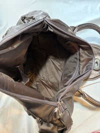 Image 7 of Nicole Y2K deadstock chrome avant garde mcbling slouchy shoulder bag silver hardware