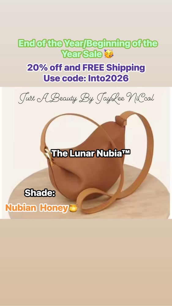 Image of The Lunar Nubia™ Vegan 2-way  Luxe Bag