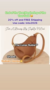 Image 1 of The Lunar Nubia™ Vegan 2-way  Luxe Bag