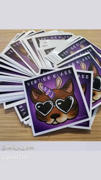 Image 2 of 4/20 APRIL Special - (.42 each) w *FREE Shipping - 1,000 3" Contour Cut Stickers