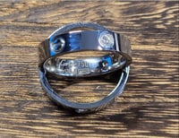 Image 3 of Designer Inspired Screw Motif Encrusted stone